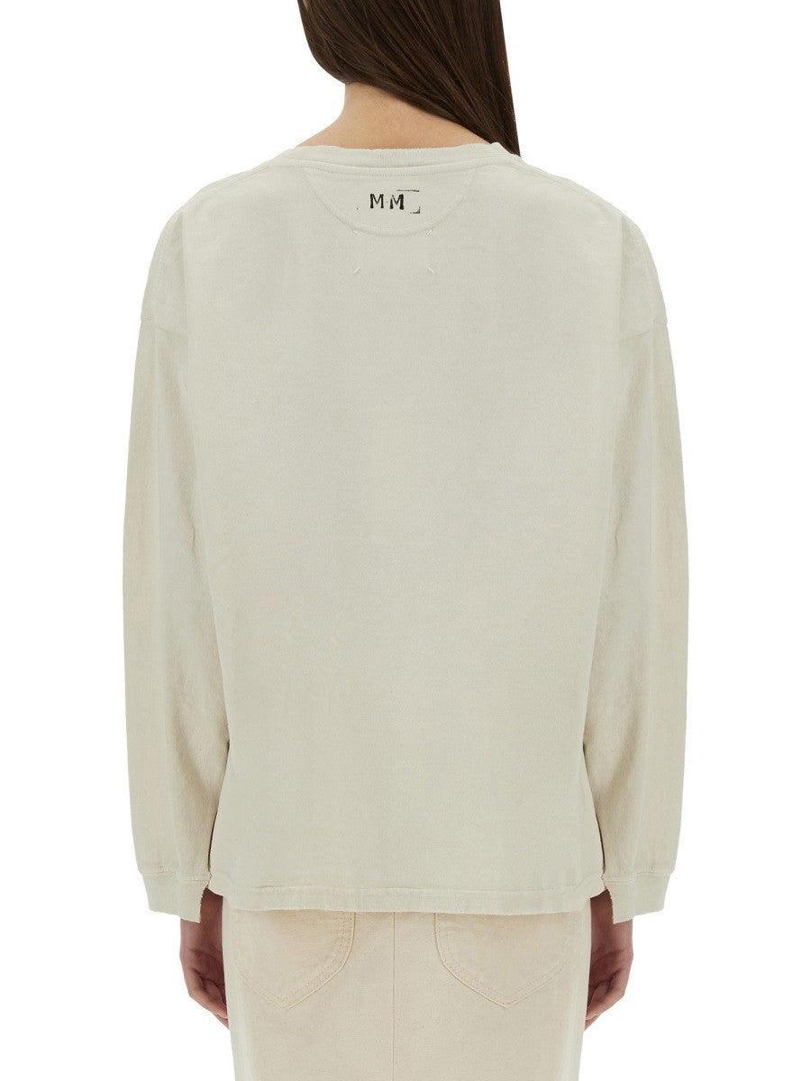 Maison Margiela SHIRT WITH PRINTED LOGO