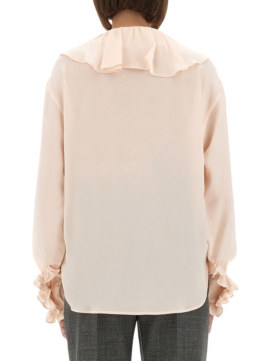 Alexander Mcqueen SHIRT WITH RUFFLES