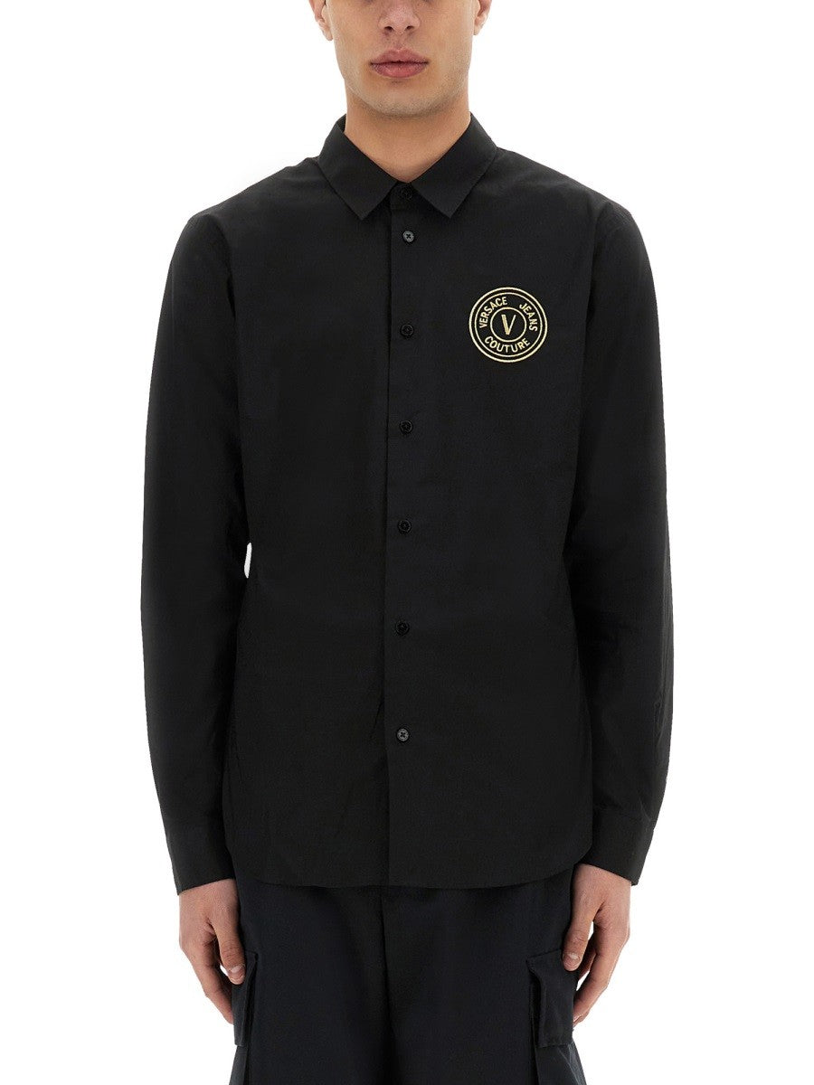 Versace Jeans Couture SHIRT WITH V-EMBLEM