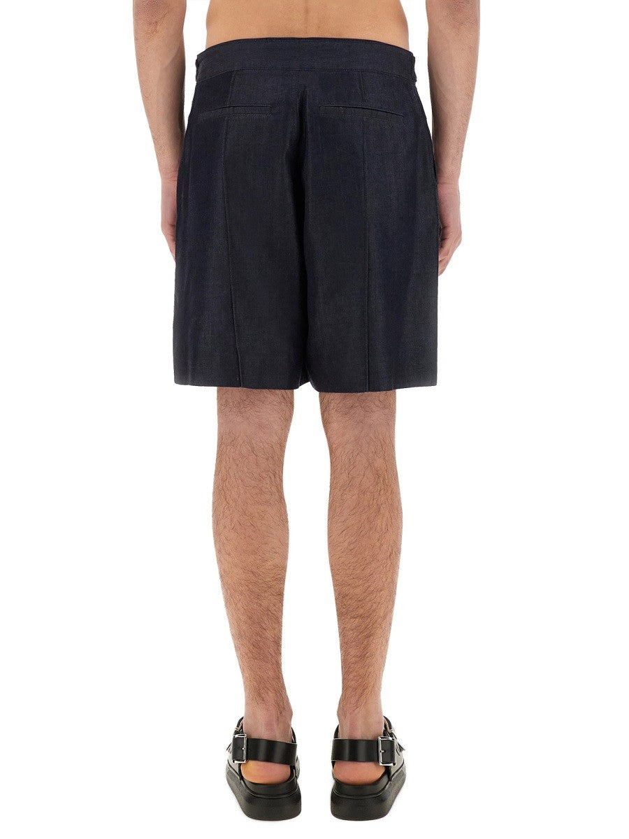 Alexander Mcqueen PANTALONI SCURȚI DIN DENIM