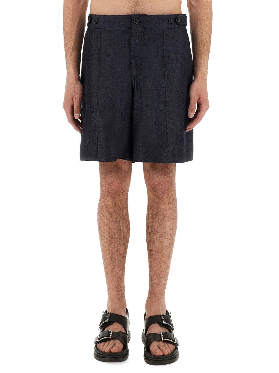 Alexander Mcqueen PANTALONI SCURȚI DIN DENIM