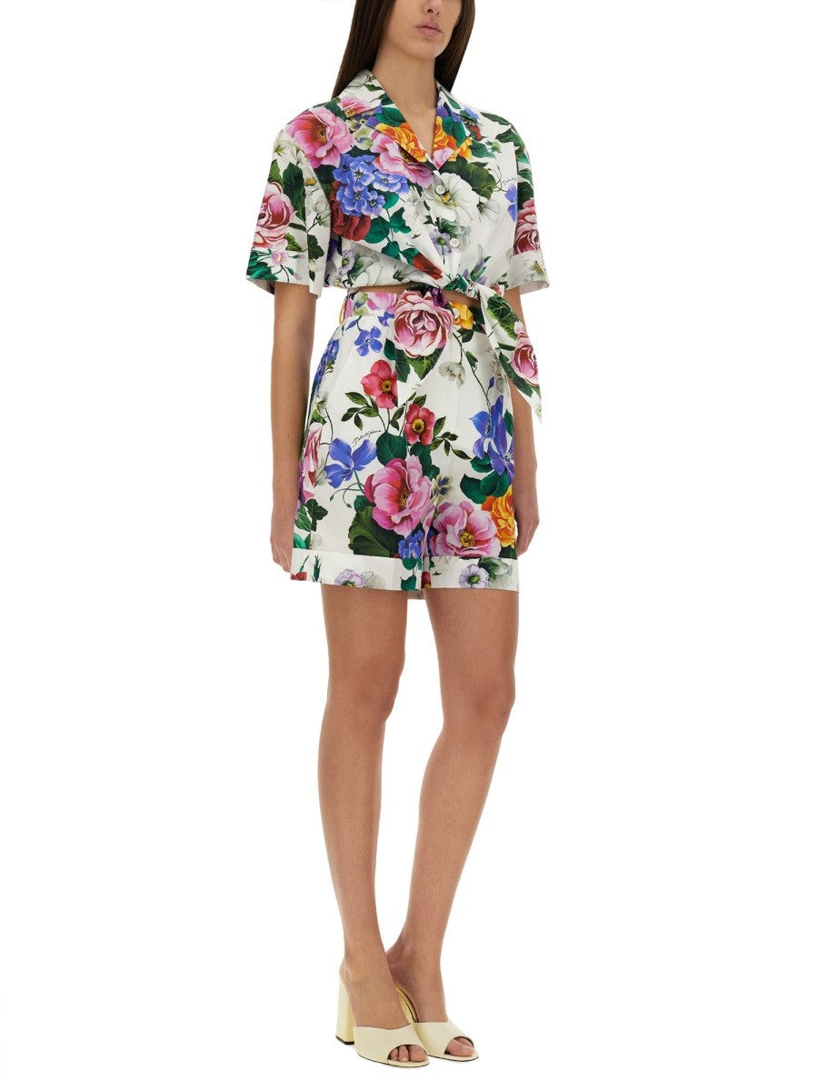Dolce & Gabbana SHORT AVEC IMPRIMÉ FLORAL