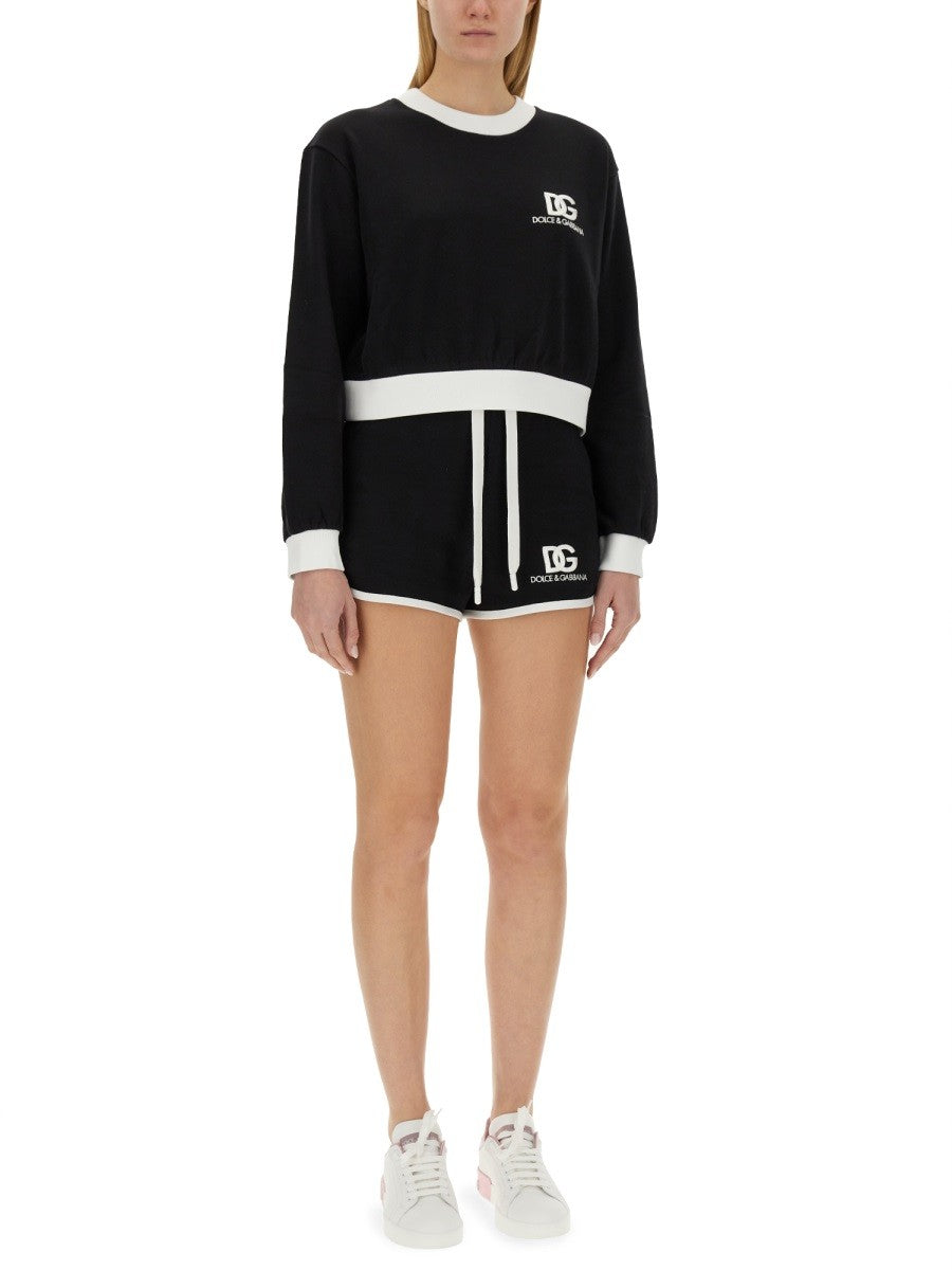 Dolce & Gabbana SHORT AVEC BRODERIE LOGO