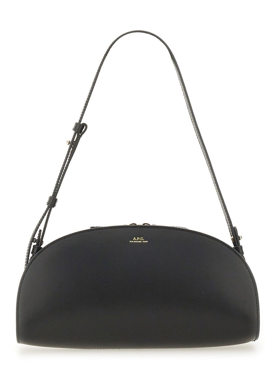 A.P.C. SHOULDER BAG "DEMI-LUNE"
