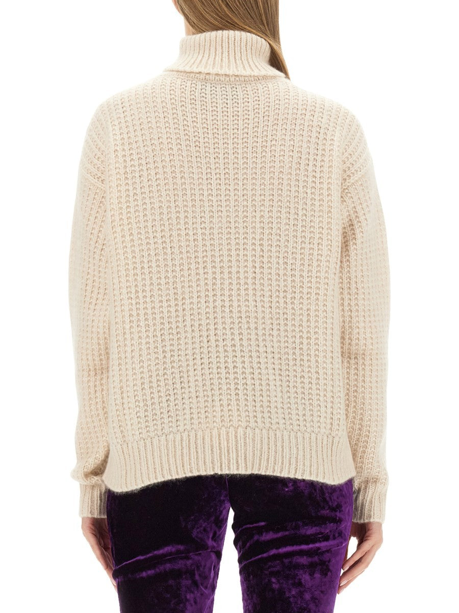 Gucci SILK AND CASHMERE TURTLENECK SWEATER