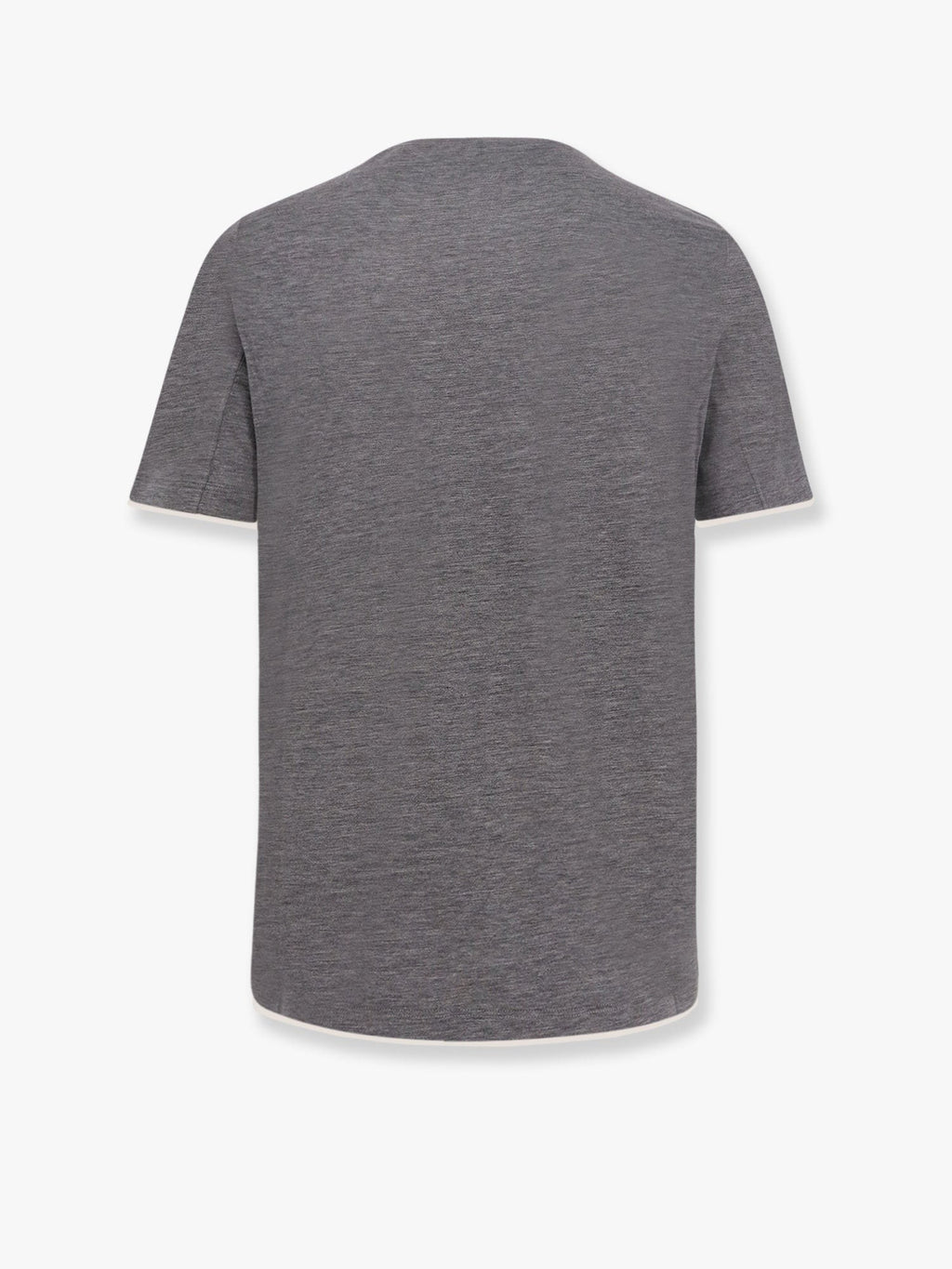 Brunello Cucinelli Silke- og bomulls-t-skjorte