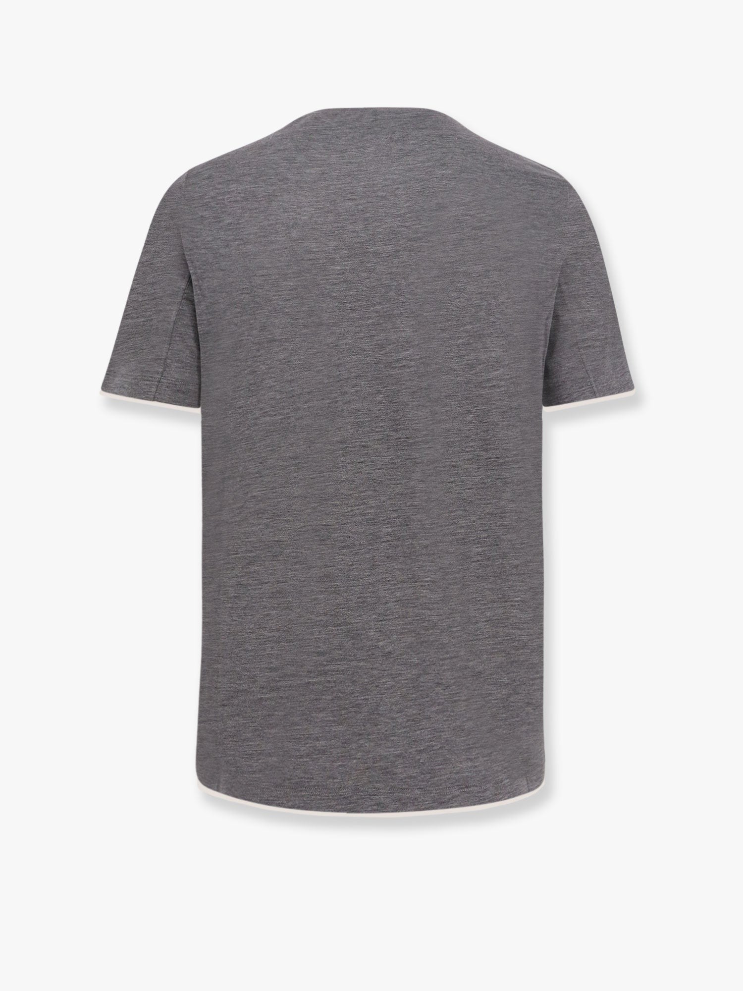 Brunello Cucinelli T-Shirt aus Seide und Baumwolle