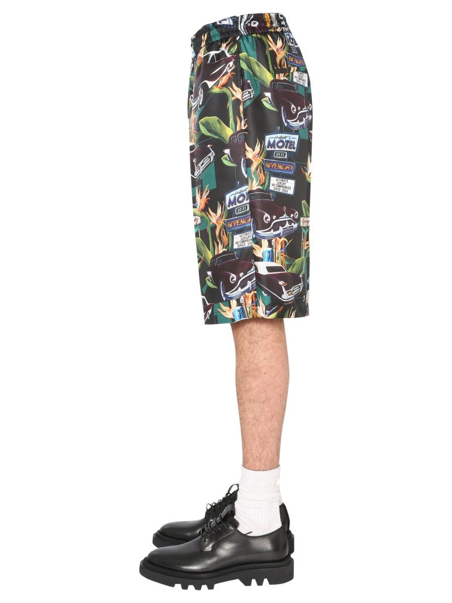 Givenchy HEDVÁBNÉ BERMUDY