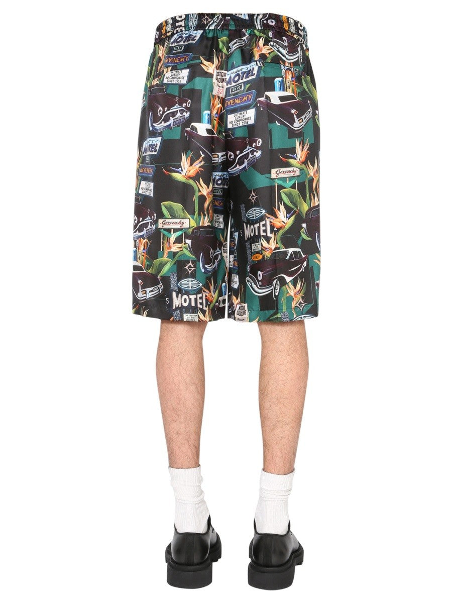 Givenchy HEDVÁBNÉ BERMUDY