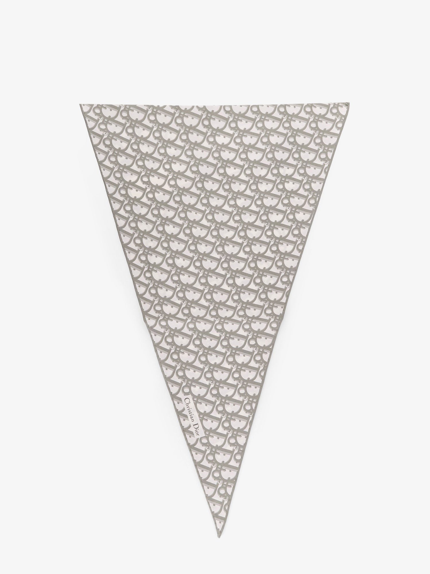 Dior hedvábný šátek s motivem Dior Oblique