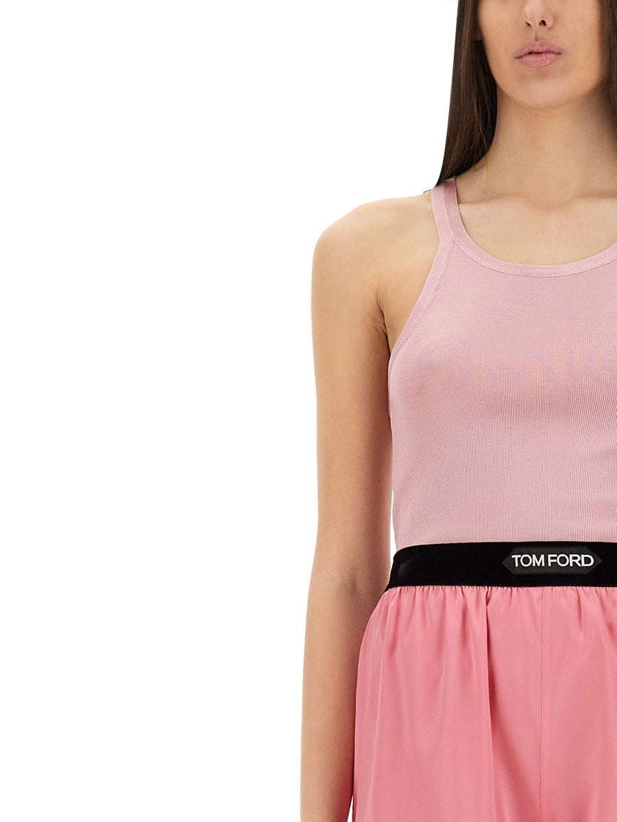 Tom Ford SILK KNIT TANK TOP