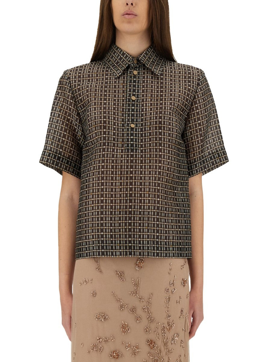 Fendi SILK NET SHIRT