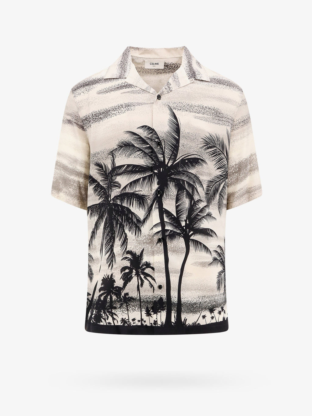 Celine Hedvábná košile s havajským potiskem