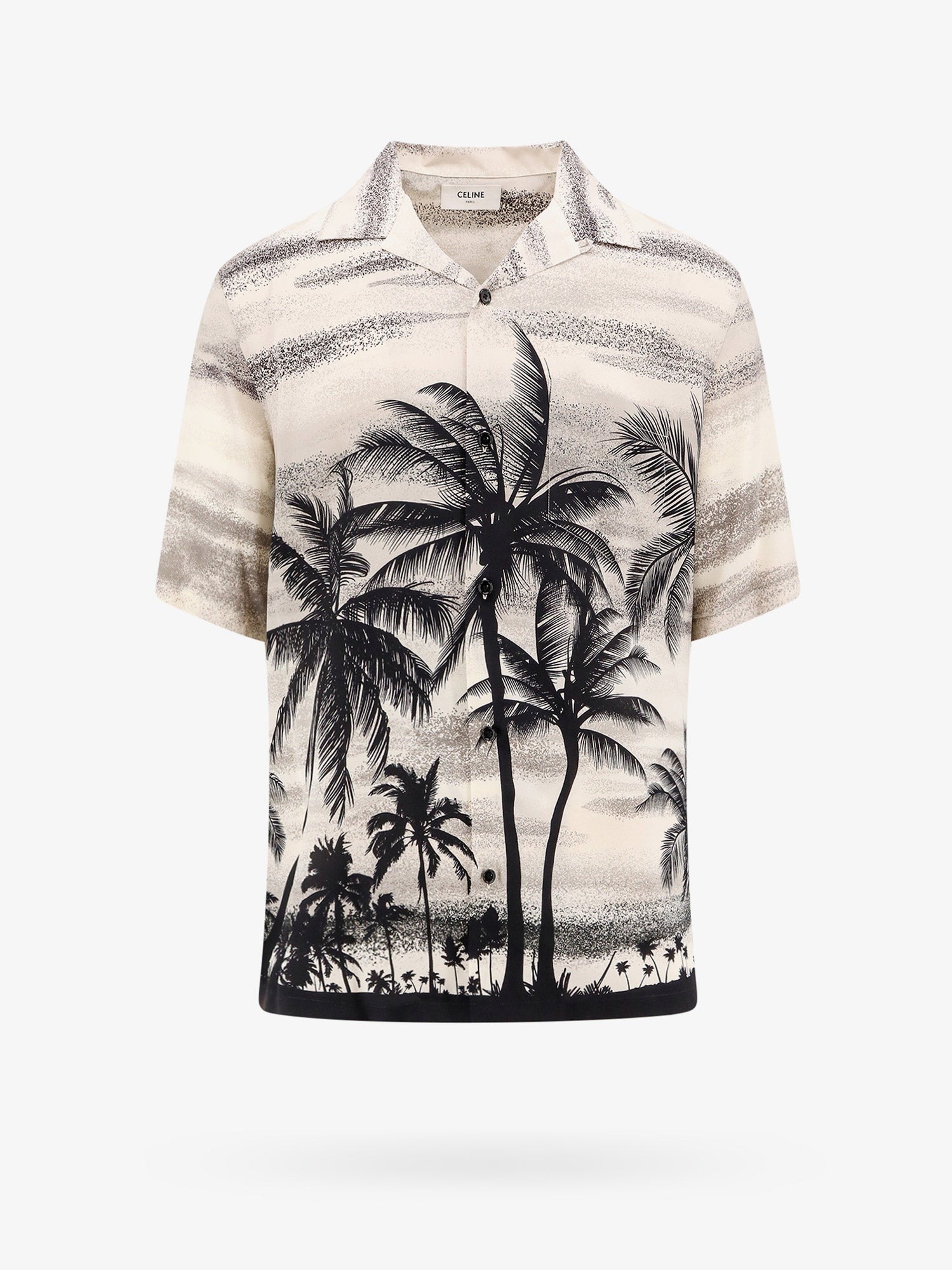 Celine Hedvábná košile s havajským potiskem