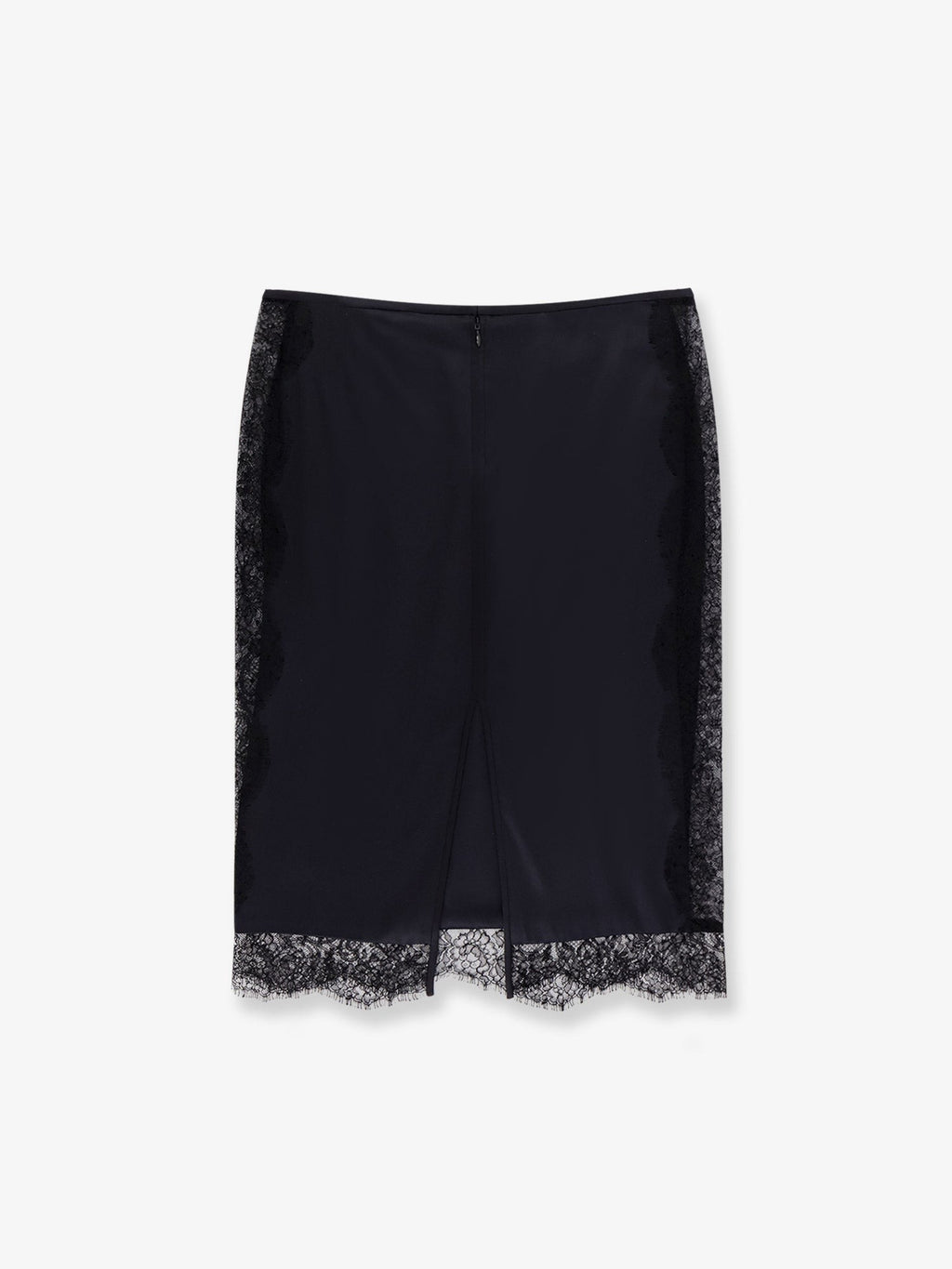 Tom Ford Silk skirt with lace inserts
