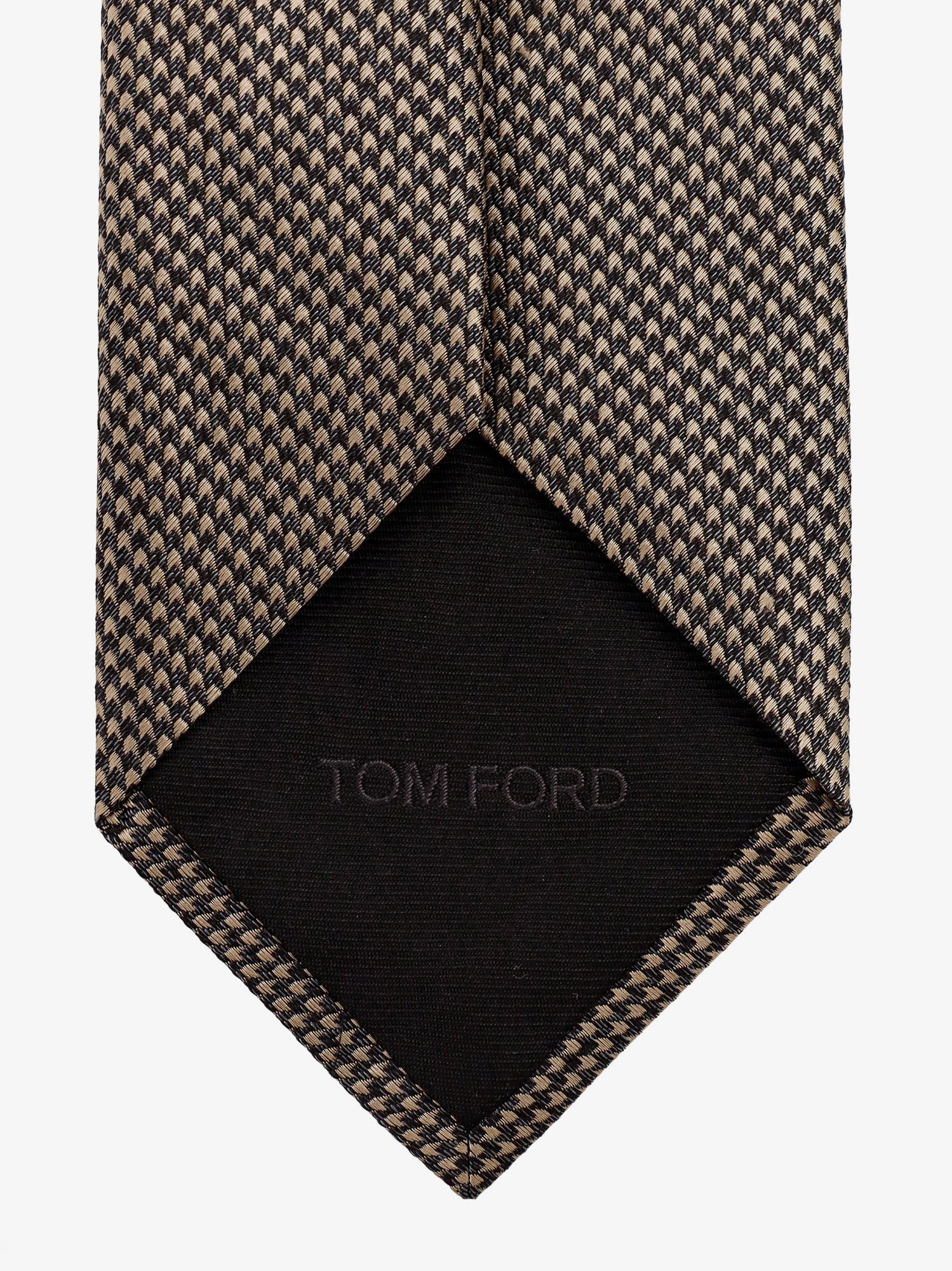 Tom Ford Silk tie with micro pattern