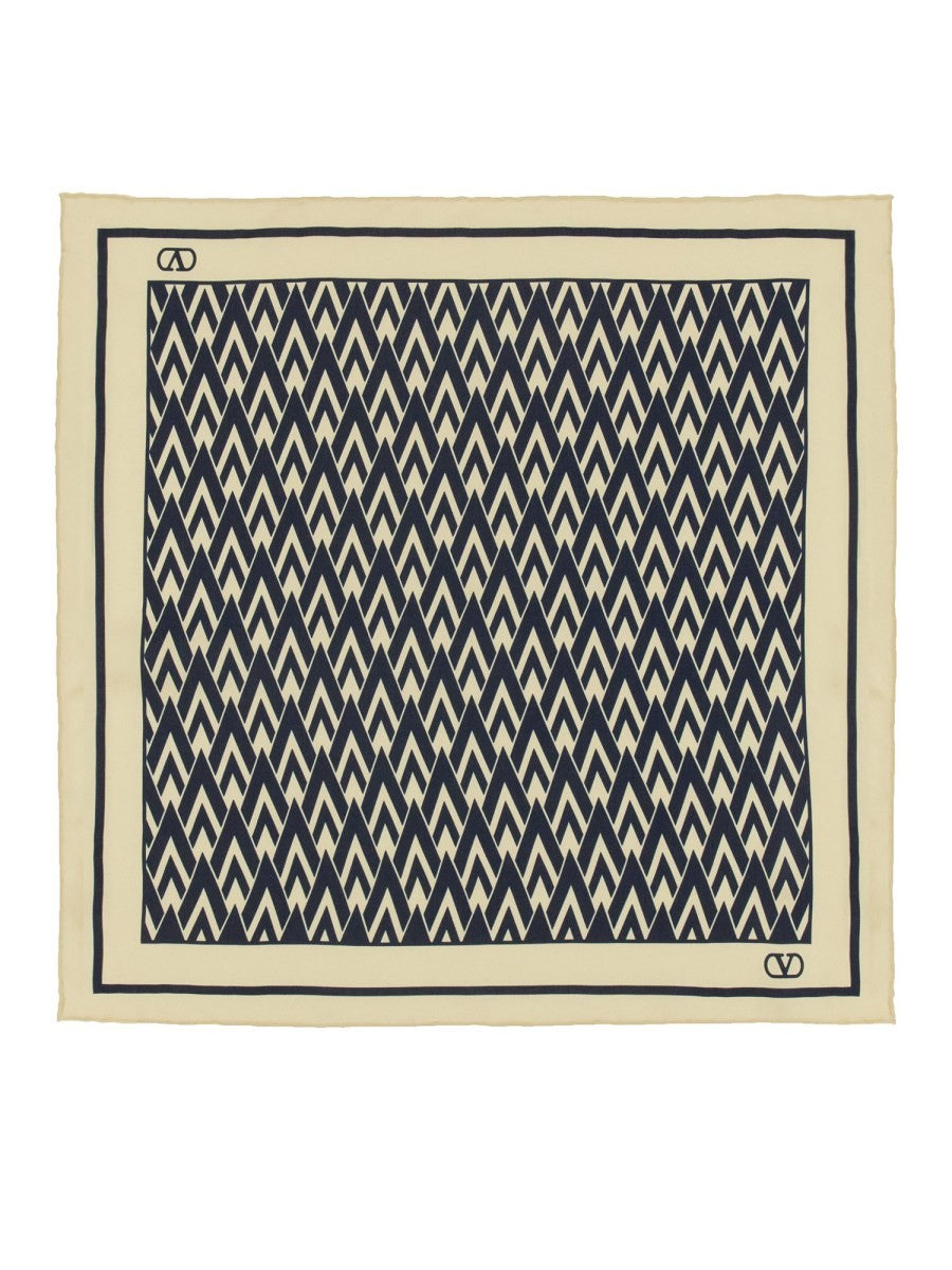 Valentino Garavani SILK TWILL SCARF