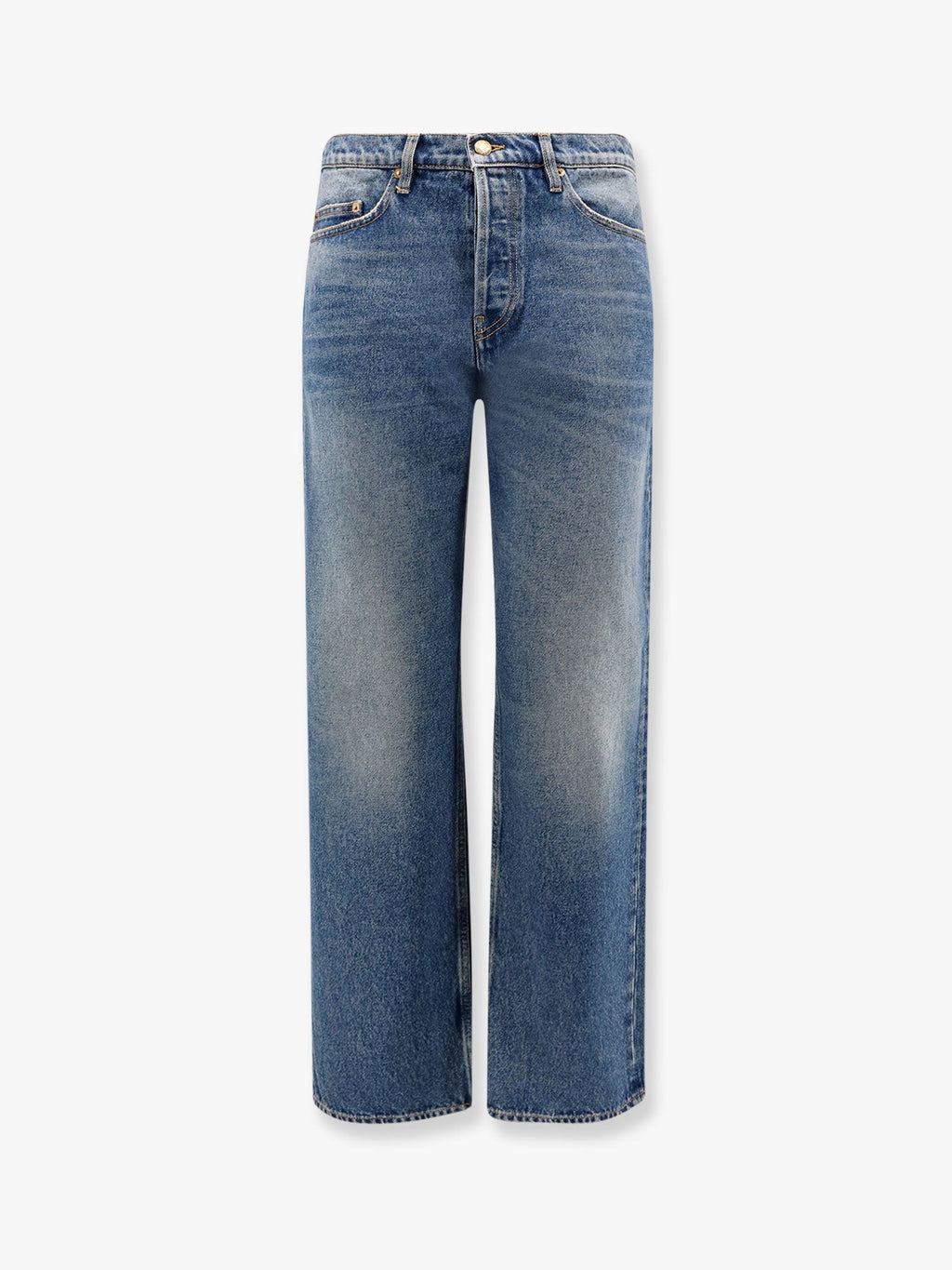 Golden Goose Deluxe Brand whiskering-effect jeans