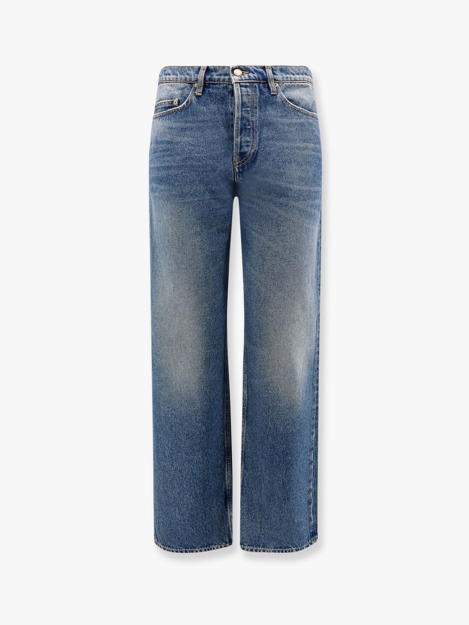 Golden Goose Deluxe Brand whiskering-effect jeans