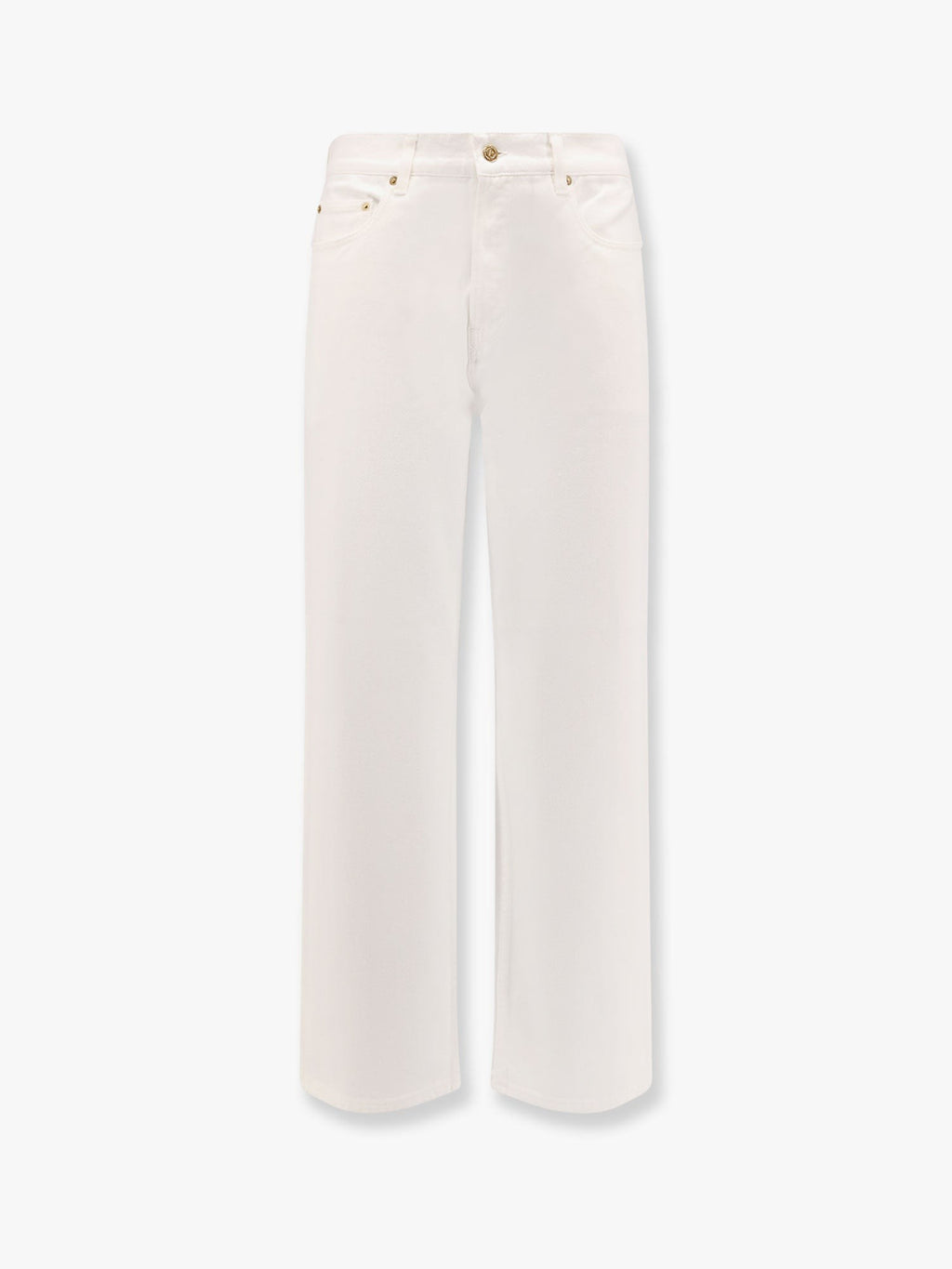 Golden Goose Deluxe Brand Skate white denim trouser