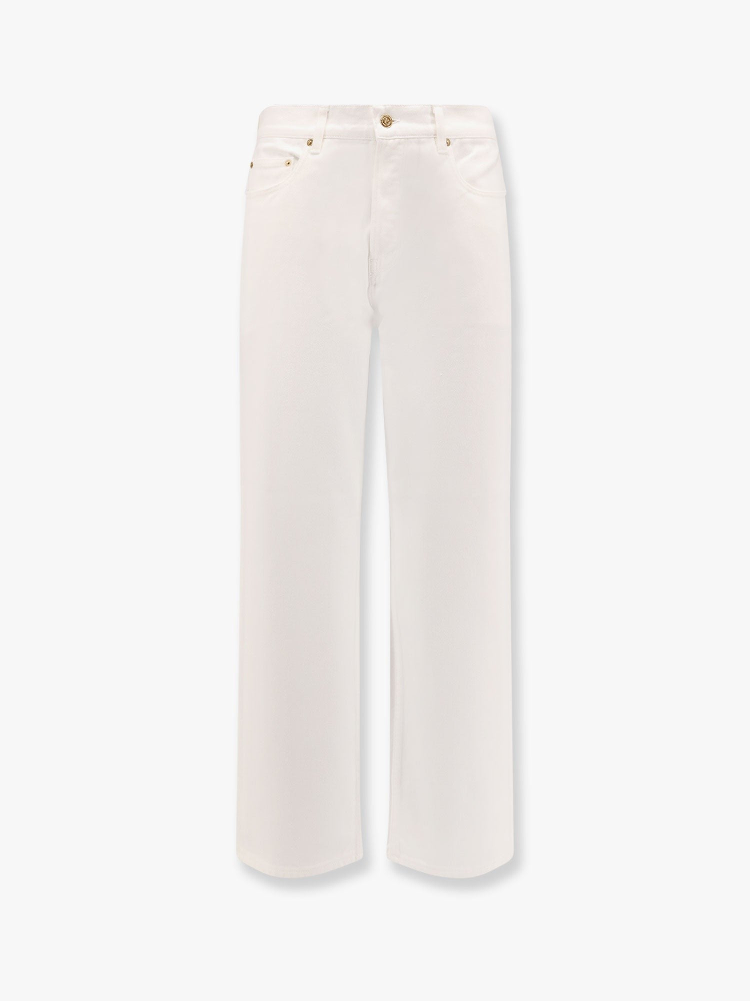 Golden Goose Deluxe Brand Skate white denim trouser