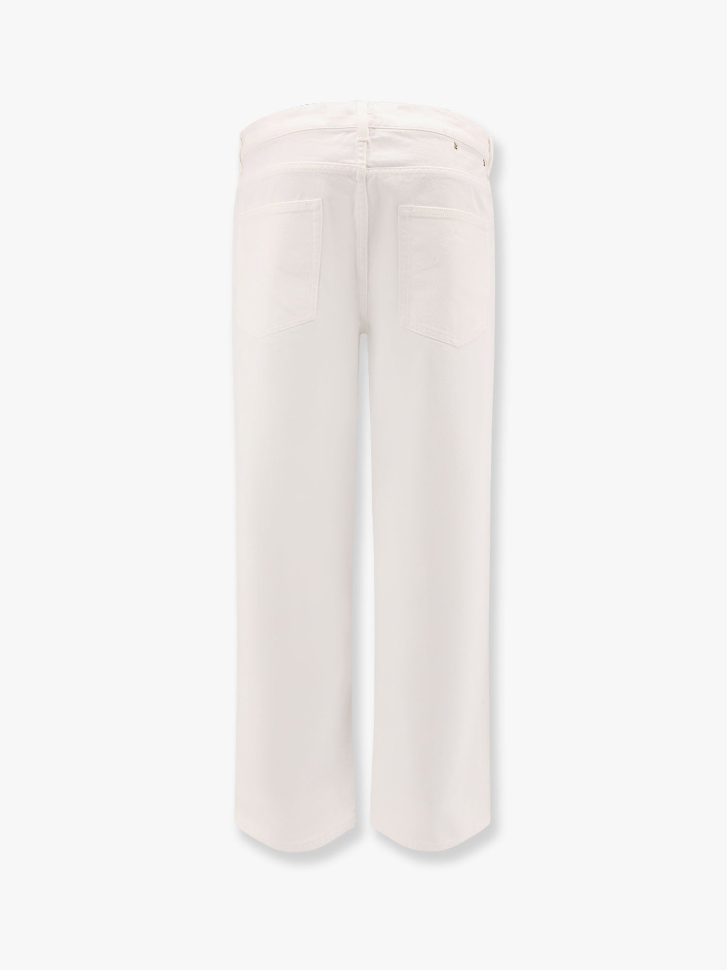Golden Goose Deluxe Brand Skate white denim trouser