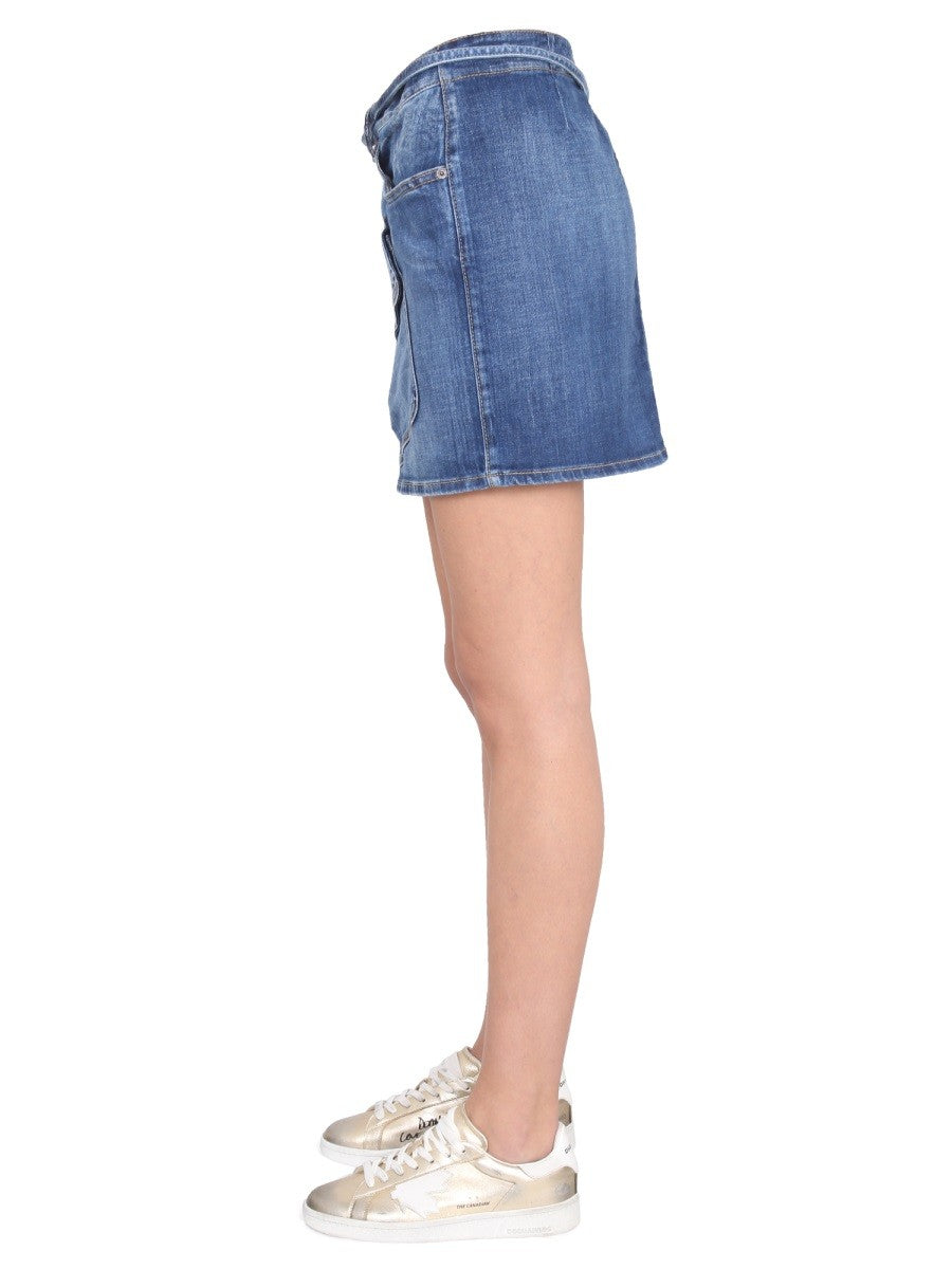 Dsquared2 SKIRT WITH POCKET