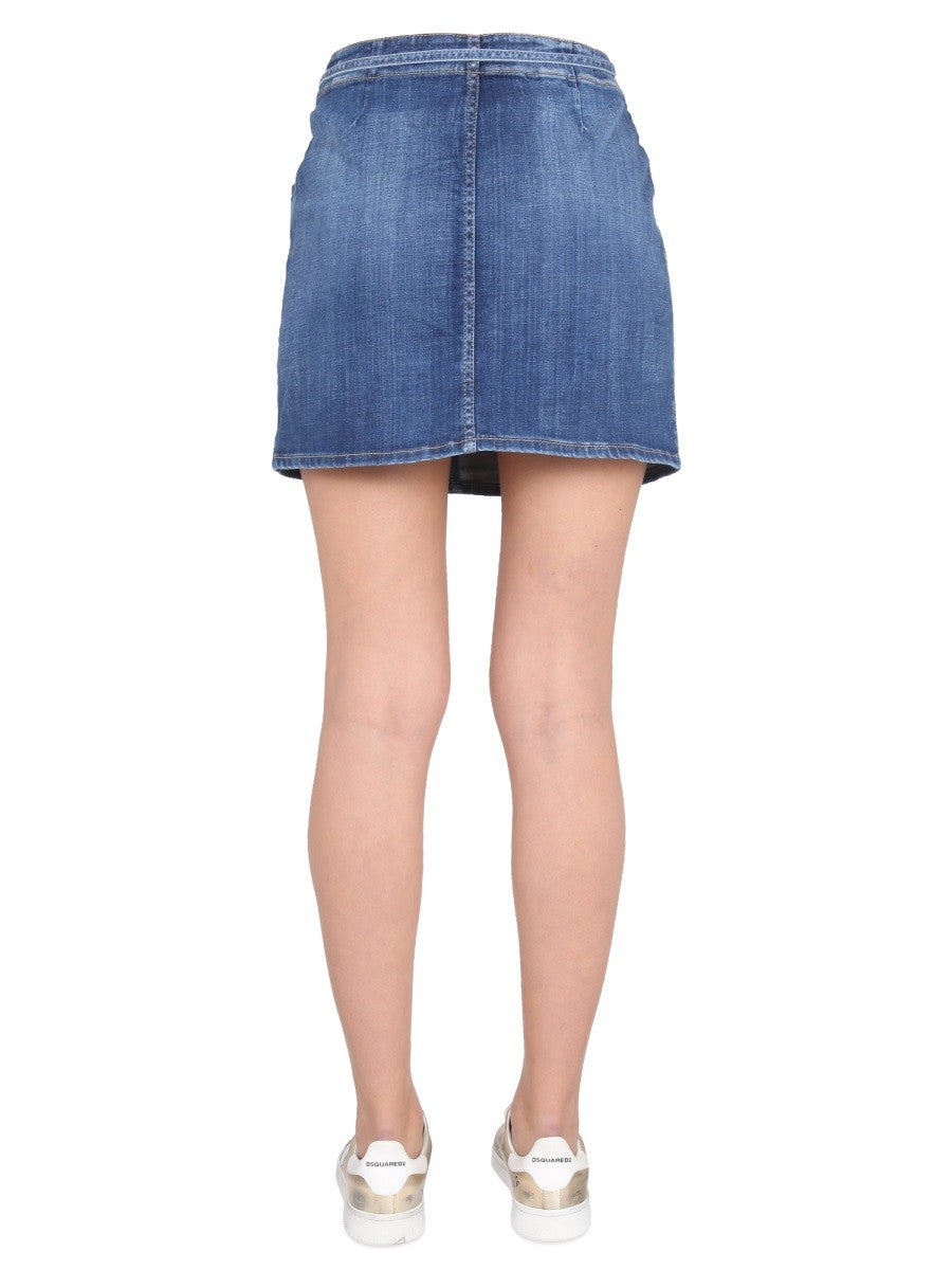 Dsquared2 SKIRT WITH POCKET