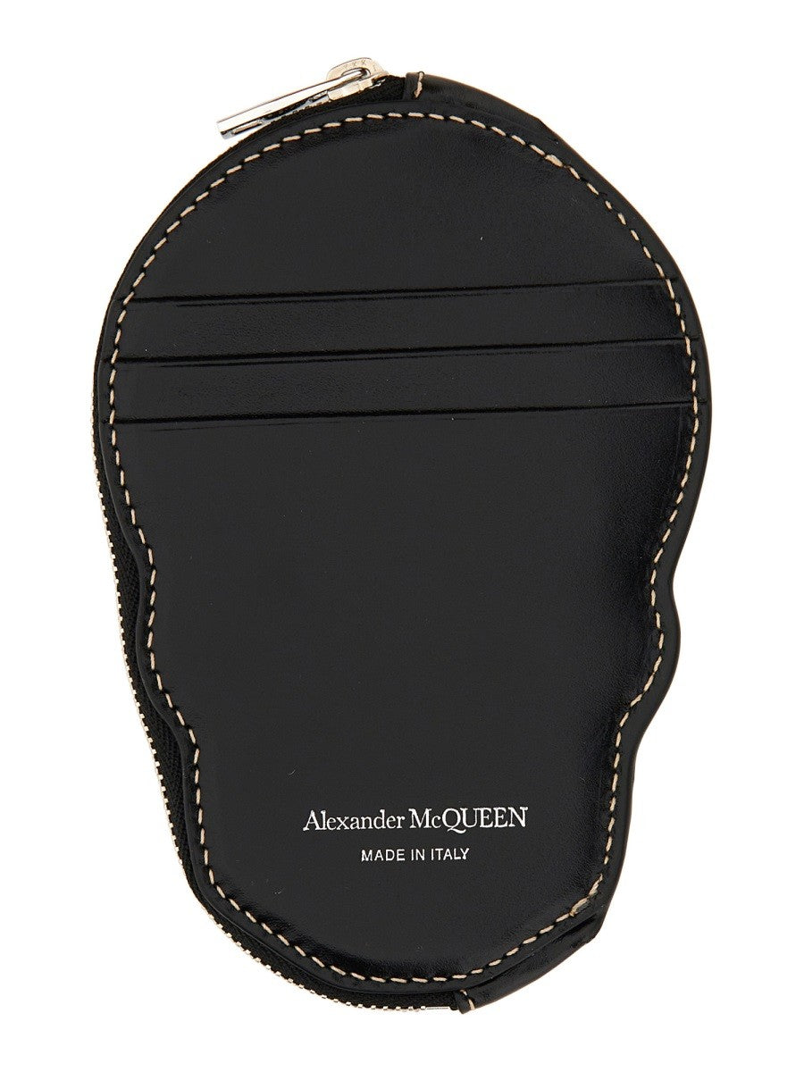 Alexander Mcqueen DRŽAČ KARTICA S LUBANJOM