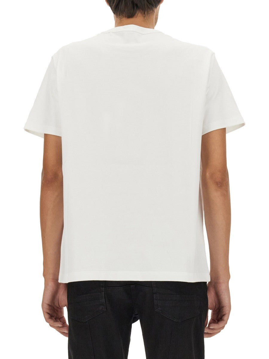 Alexander Mcqueen MARŠKINĖLIAI SU KAUKOLĖS LOGOTIPU