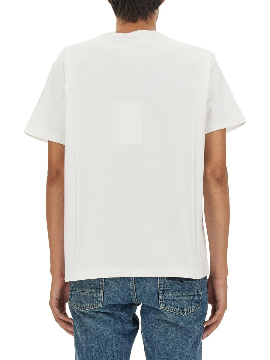 Alexander Mcqueen MARŠKINĖLIAI SU KAUKOLĖS LOGOTIPU