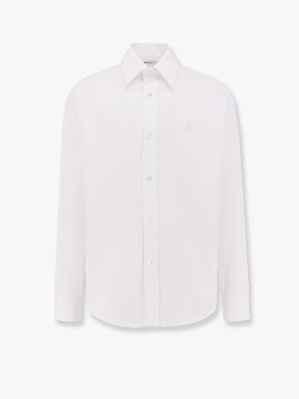 Alexander Mcqueen Cămașă din bumbac organic cu craniu