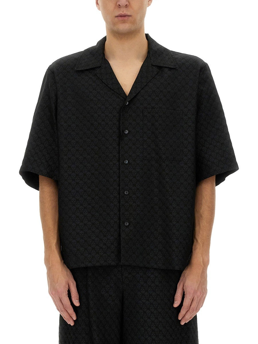 Alexander Mcqueen "SKULL" CAMISA ESTAMPADA