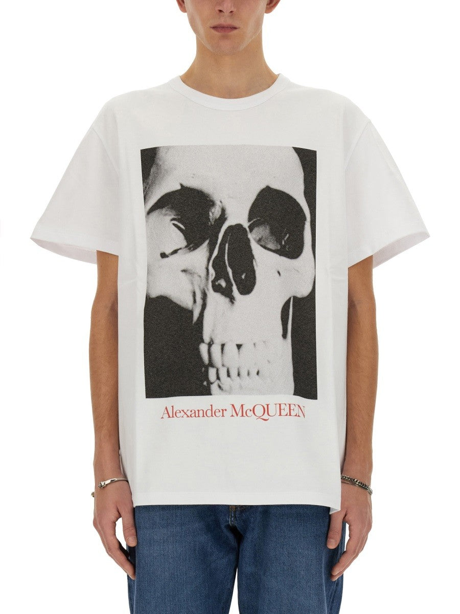 Alexander Mcqueen SKULL PRINT Tシャツ