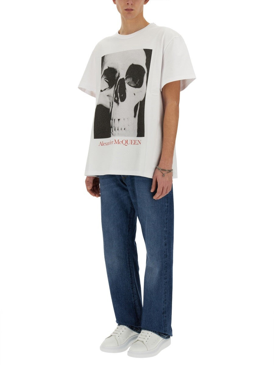 Alexander Mcqueen SKULL PRINT Tシャツ