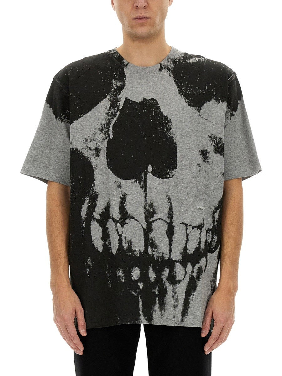 Alexander Mcqueen SKULL PRINT Tシャツ
