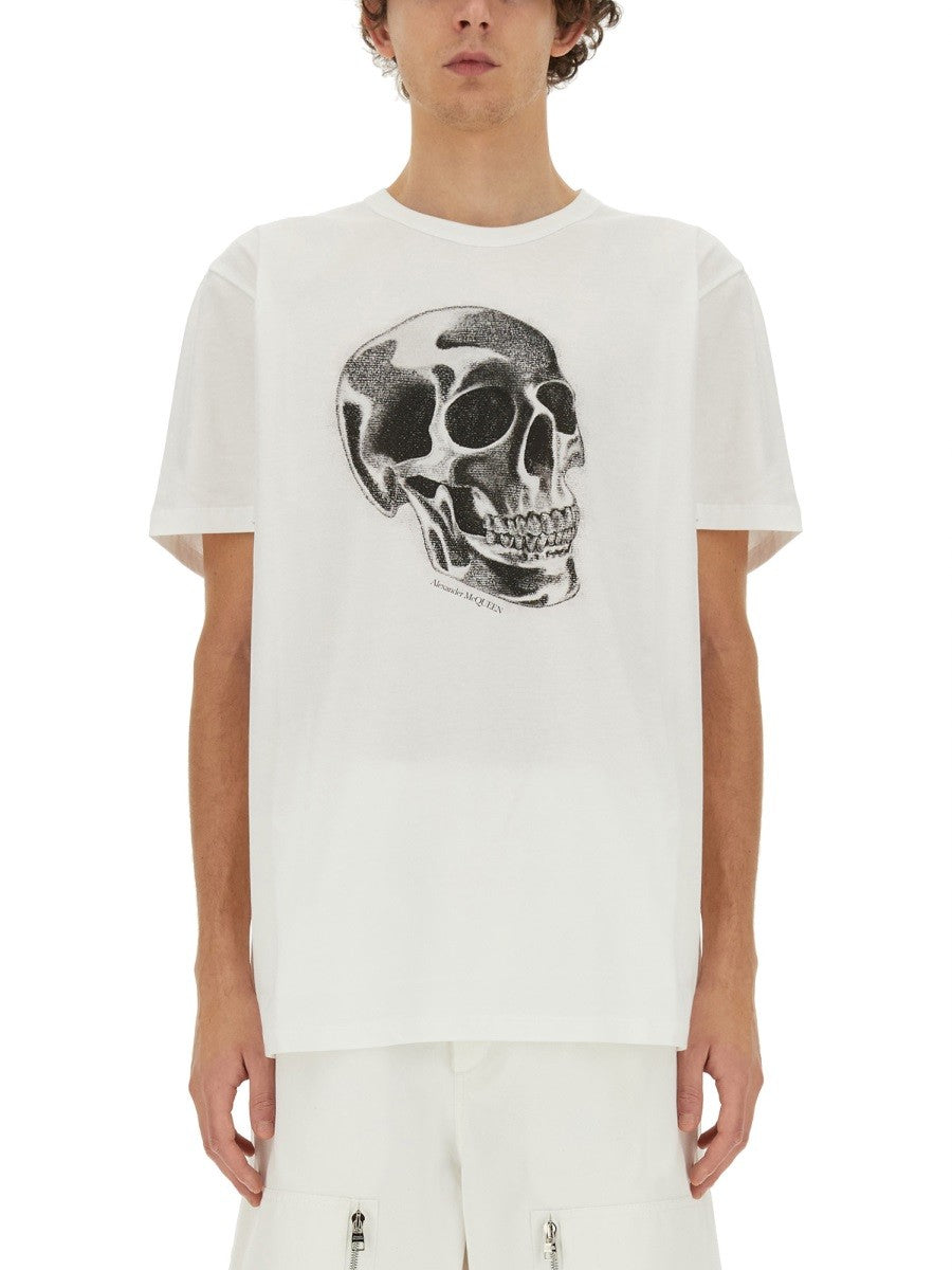 Alexander Mcqueen SKULL PRINT Tシャツ