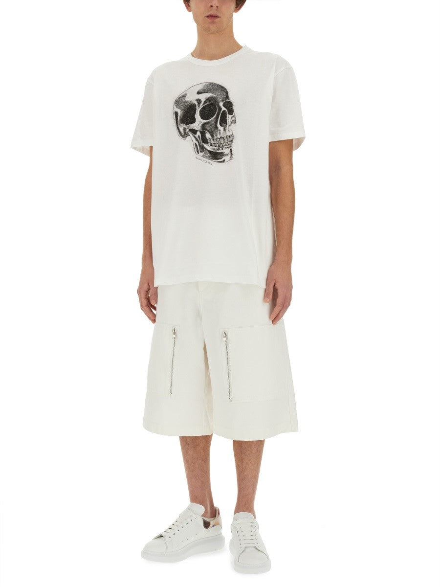 Alexander Mcqueen SKULL PRINT Tシャツ