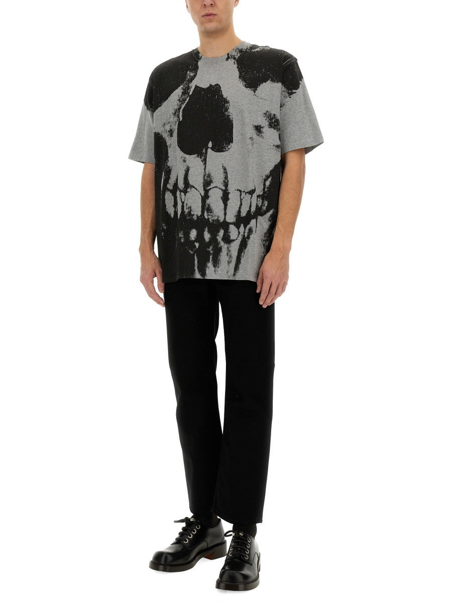 Alexander Mcqueen SKULL PRINT Tシャツ