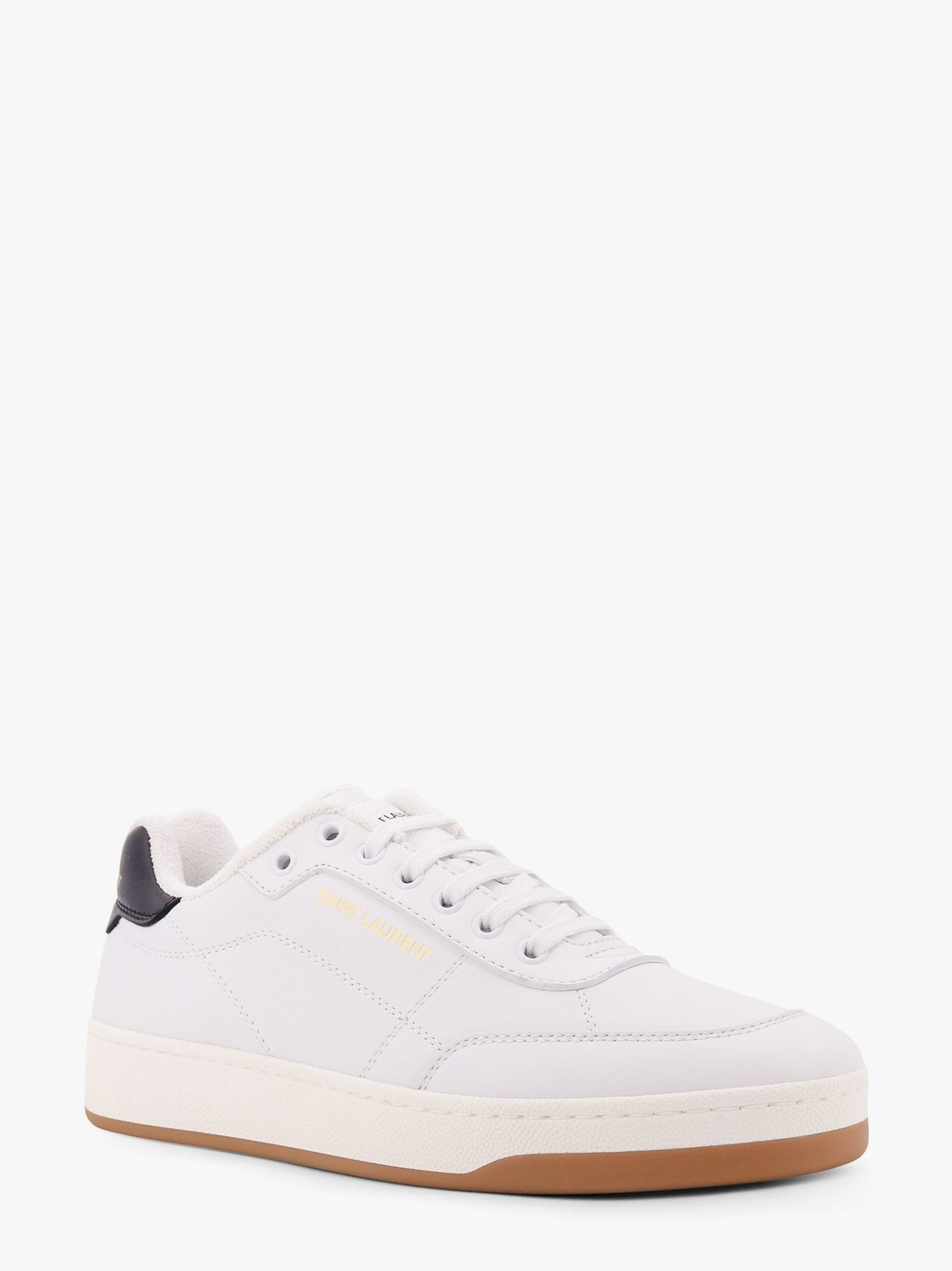 Saint Laurent Sl/61 -nahkatennarit logopainatuksella