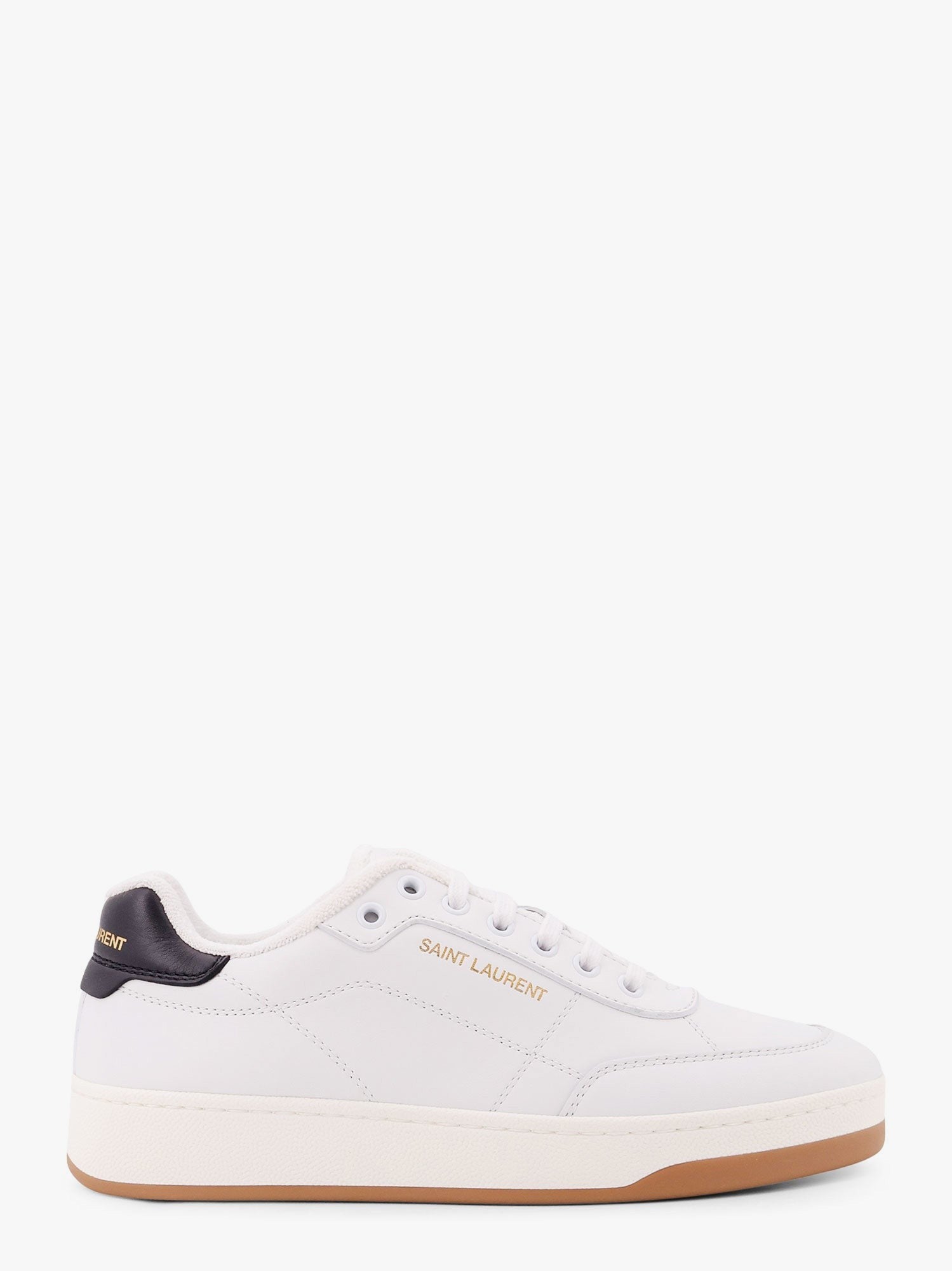 Saint Laurent Sl/61 -nahkatennarit logopainatuksella