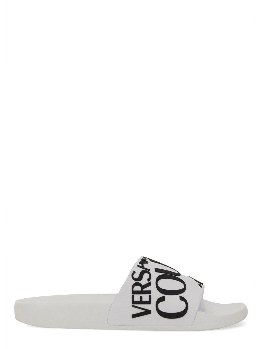 Versace Jeans Couture BADESANDALE MIT LOGO