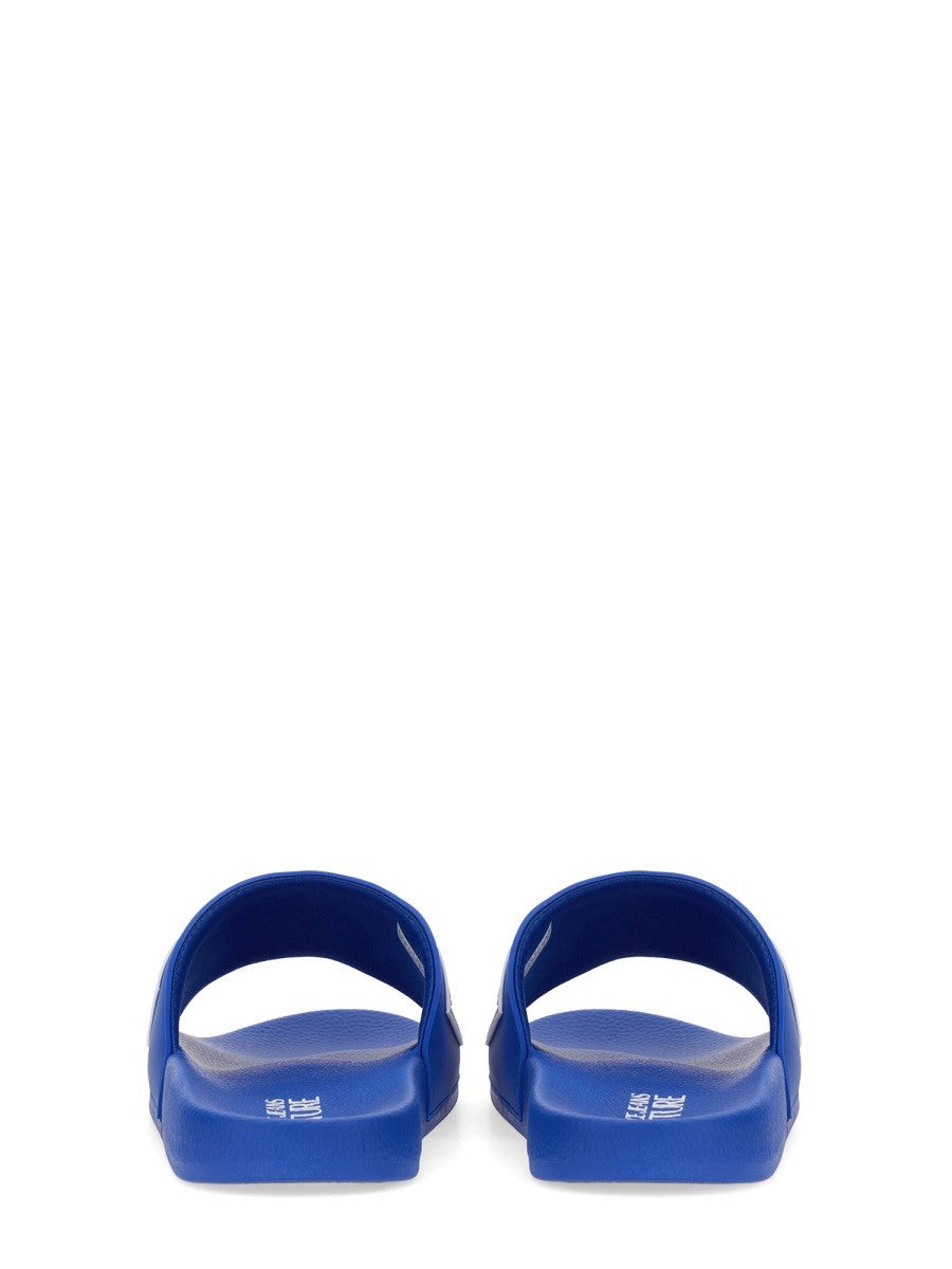Versace Jeans Couture SLIDE SANDAL WITH LOGO