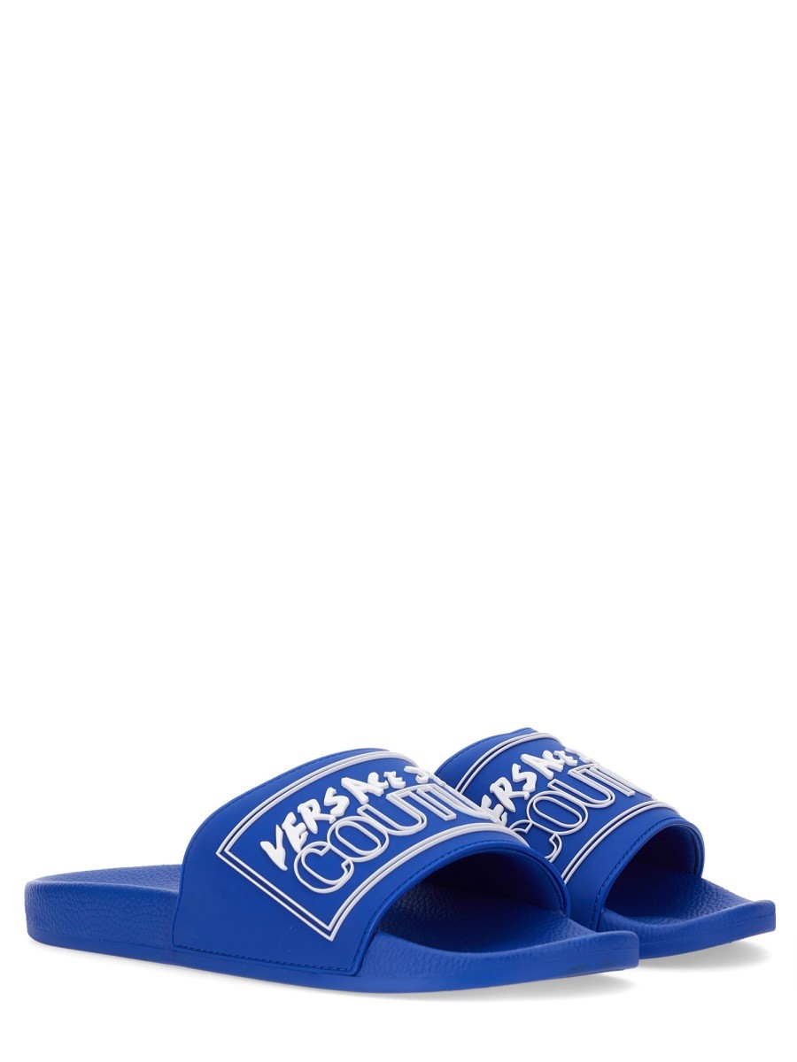 Versace Jeans Couture SLIDE SANDAL WITH LOGO
