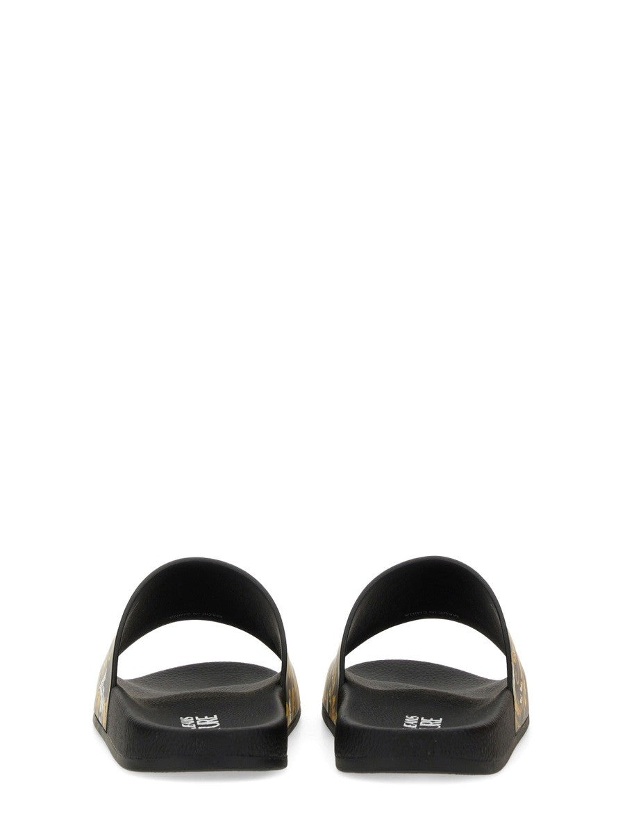 Versace Jeans Couture SLIDE SANDAL S LOGOM