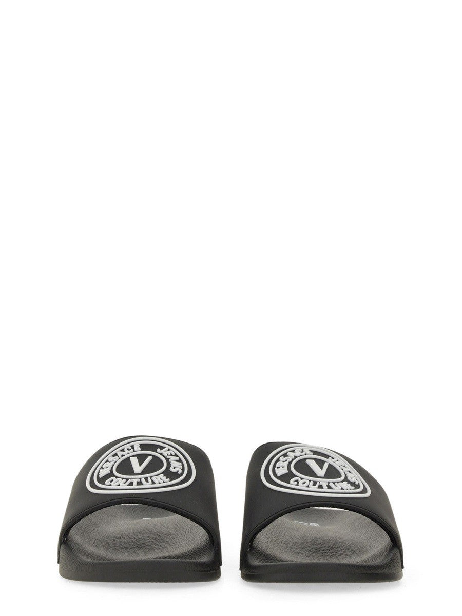 Versace Jeans Couture SLIDE SANDAL WITH LOGO