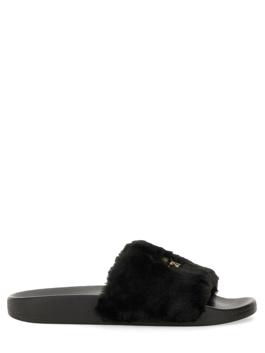 Versace Jeans Couture SLIDE SANDAL WITH LOGO