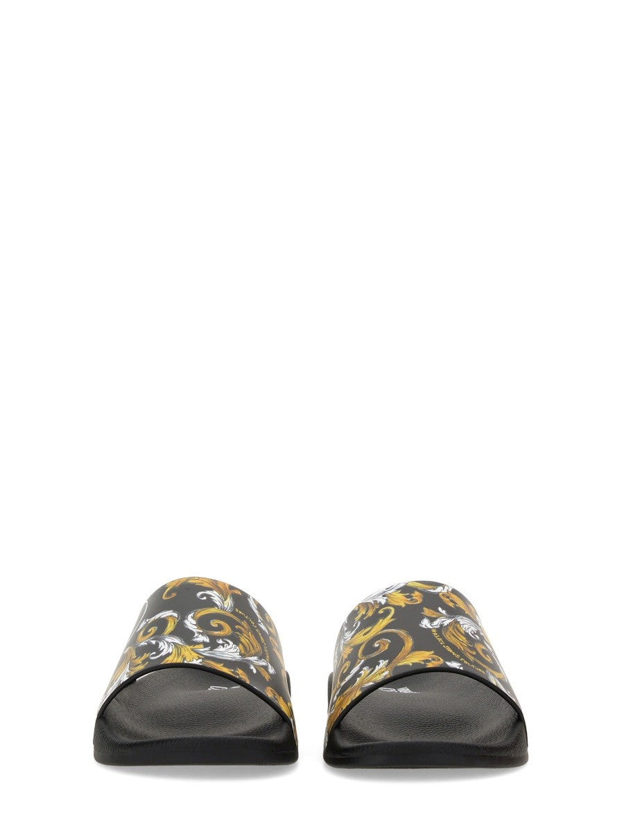 Versace Jeans Couture SLIDE SANDAL S LOGOM