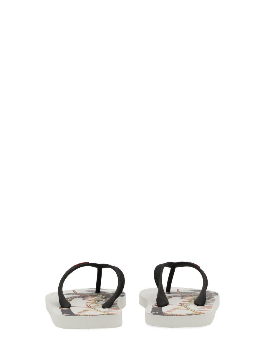 Hugo SLIDE SANDAL WITH PRINT
