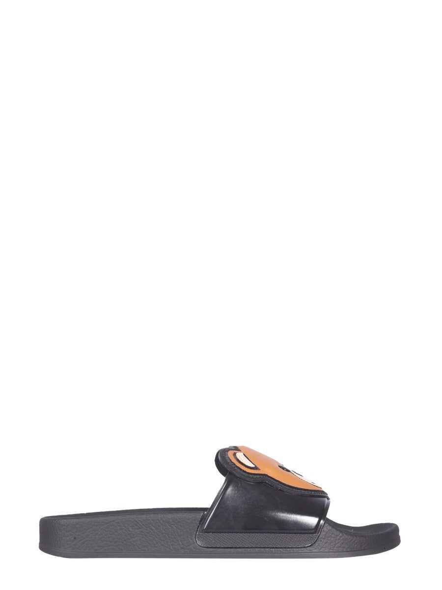 Moschino SLIDE TEDDY BEAR SANDALS